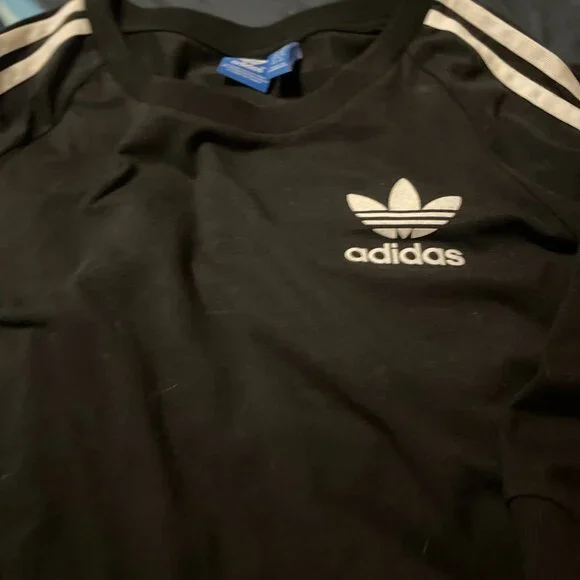 Black women's adidas maxi dress - Picture 3 of 3